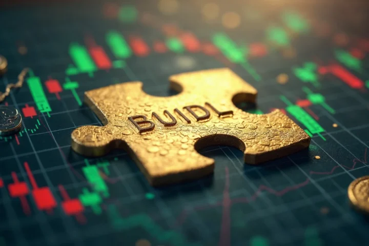 BUIDL Token as a gold puzzle piece