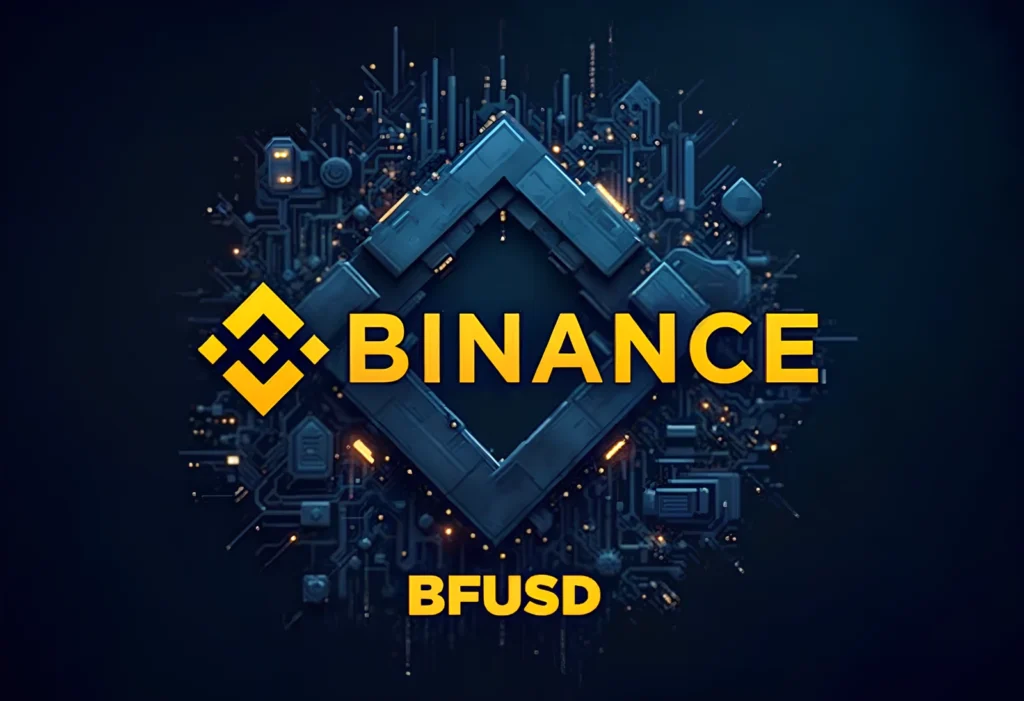 Binance bfusd coin visuar representation.