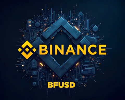 Binance bfusd coin visuar representation.