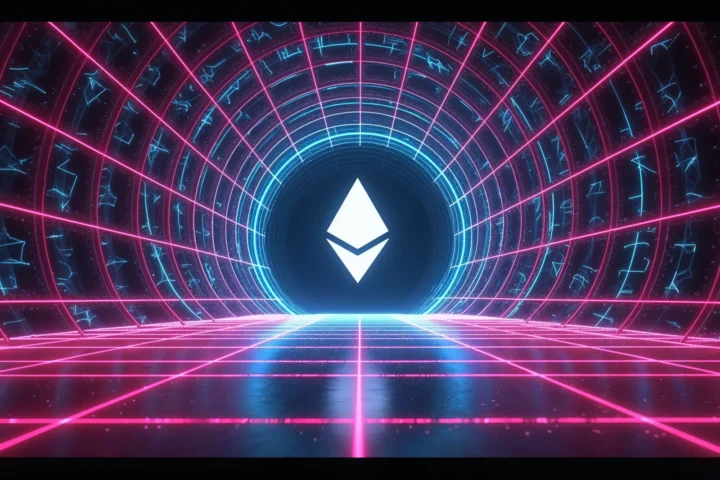 A futuristic ethereum time machine portal