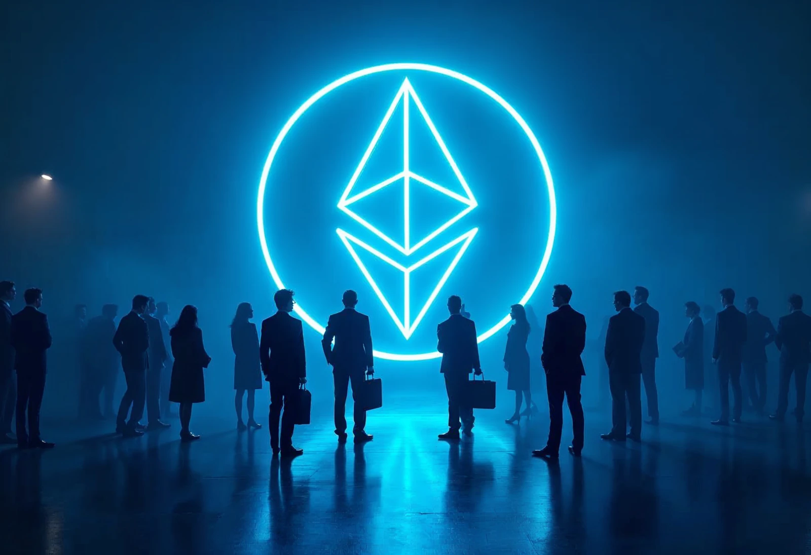 Institutional investors gathered around Ethereum